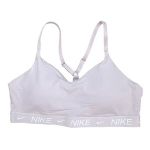 Nike Indy Women’s XL Light Purple Light Support Padded Adjustable Sports Bra